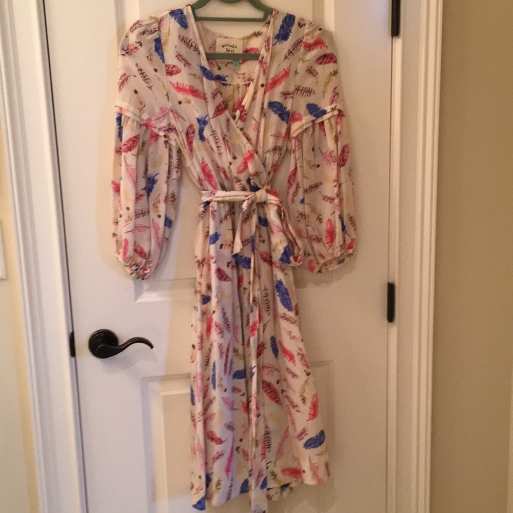 Anthropologie silk dress
